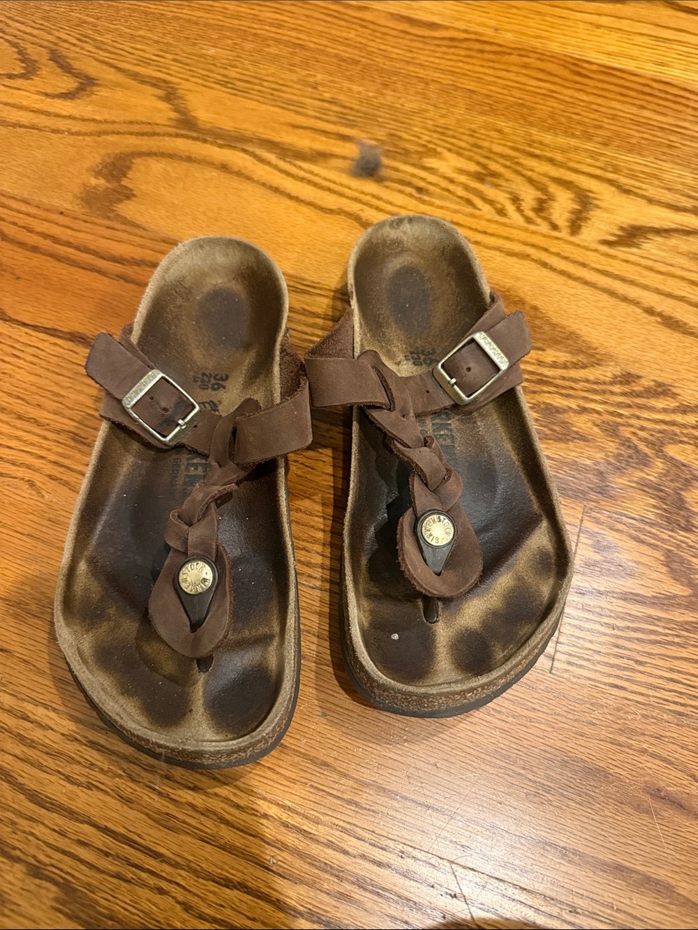 Birkenstock Gizeh Braided oiled leather size 36 - Picture 2 of 4